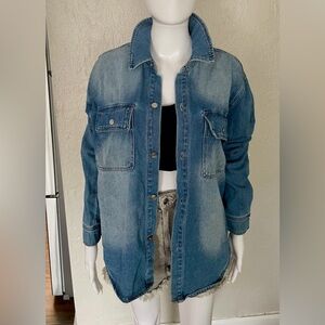 Forever 21 Blue Denim Women's Jacket